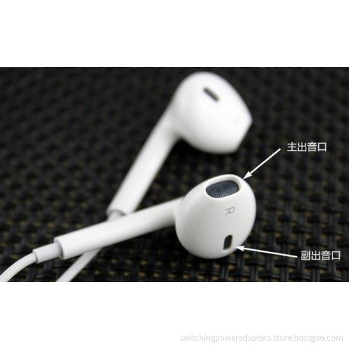 Noise Cancel Iphone Apple Earphones , Wired In Ear Earbuds For Mp3 Player